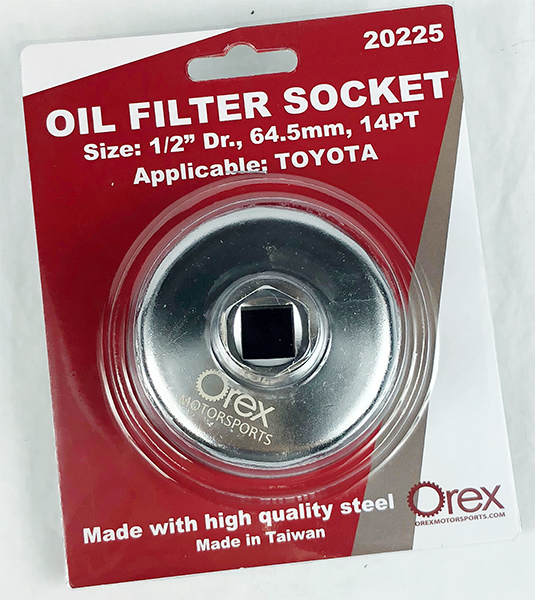 TOYOTA OIL CAPS OREX MOTORSPORTS