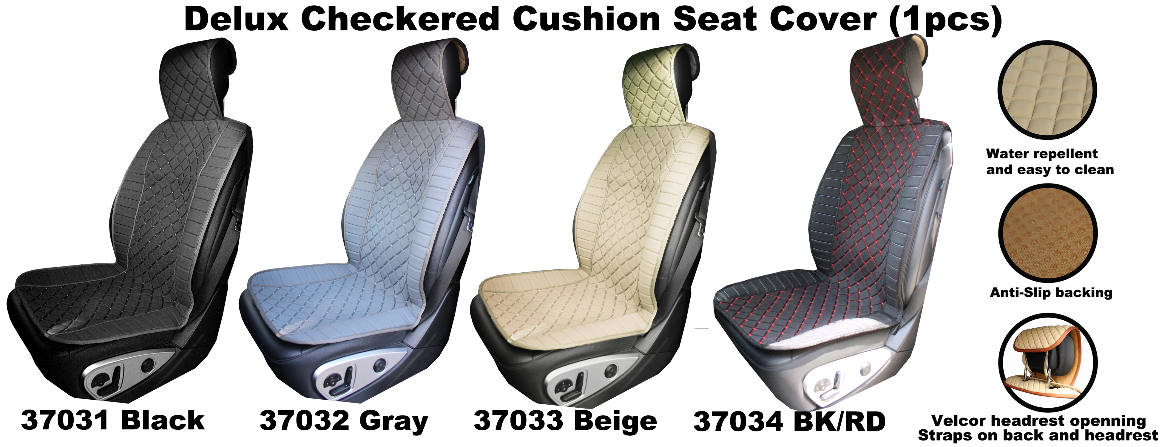 DELUXE CUSHION SEAT COVER OREX MOTORSPORTS